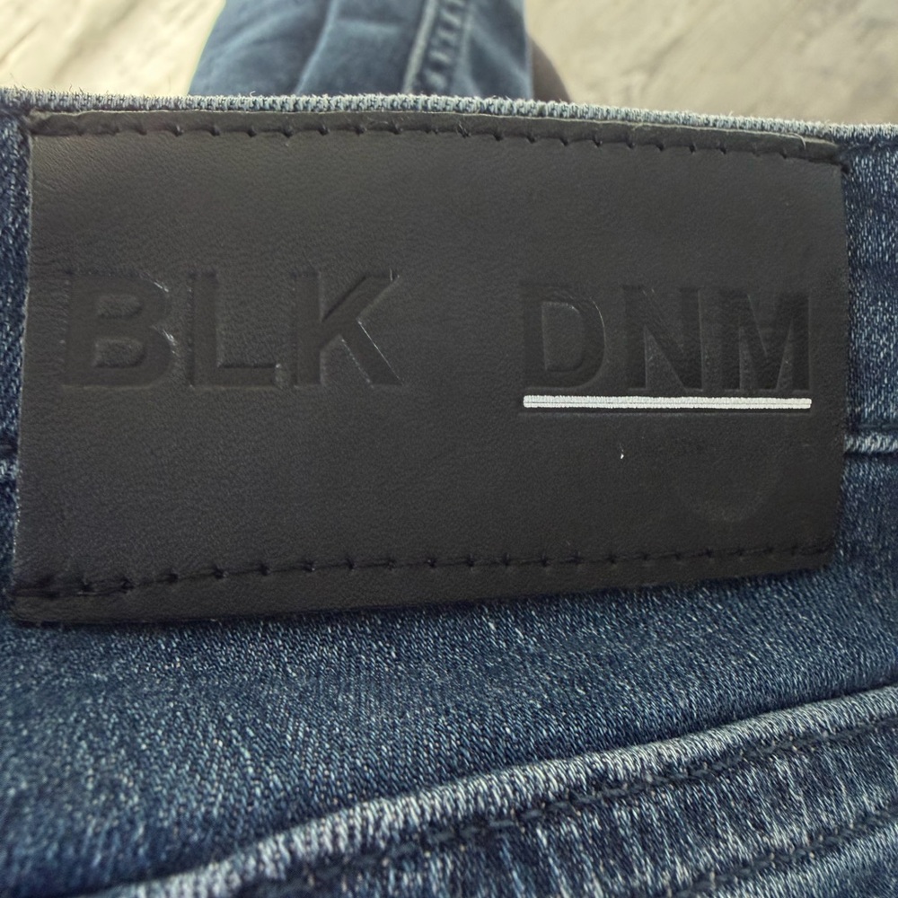 BLK DNM Skinny‎ Jeans 26/30 Combs Blue Designer Denim New - Picture 8 of 8